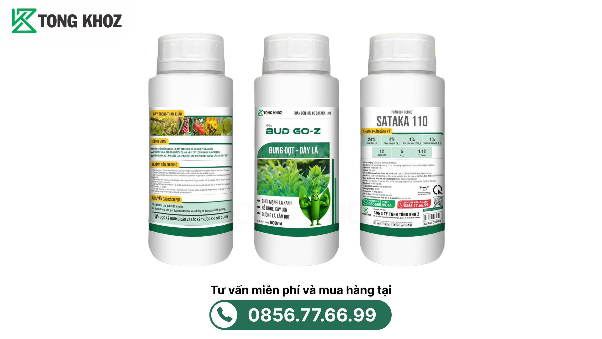 Phân bón SATAKA 110 - BUD - GO-Z
