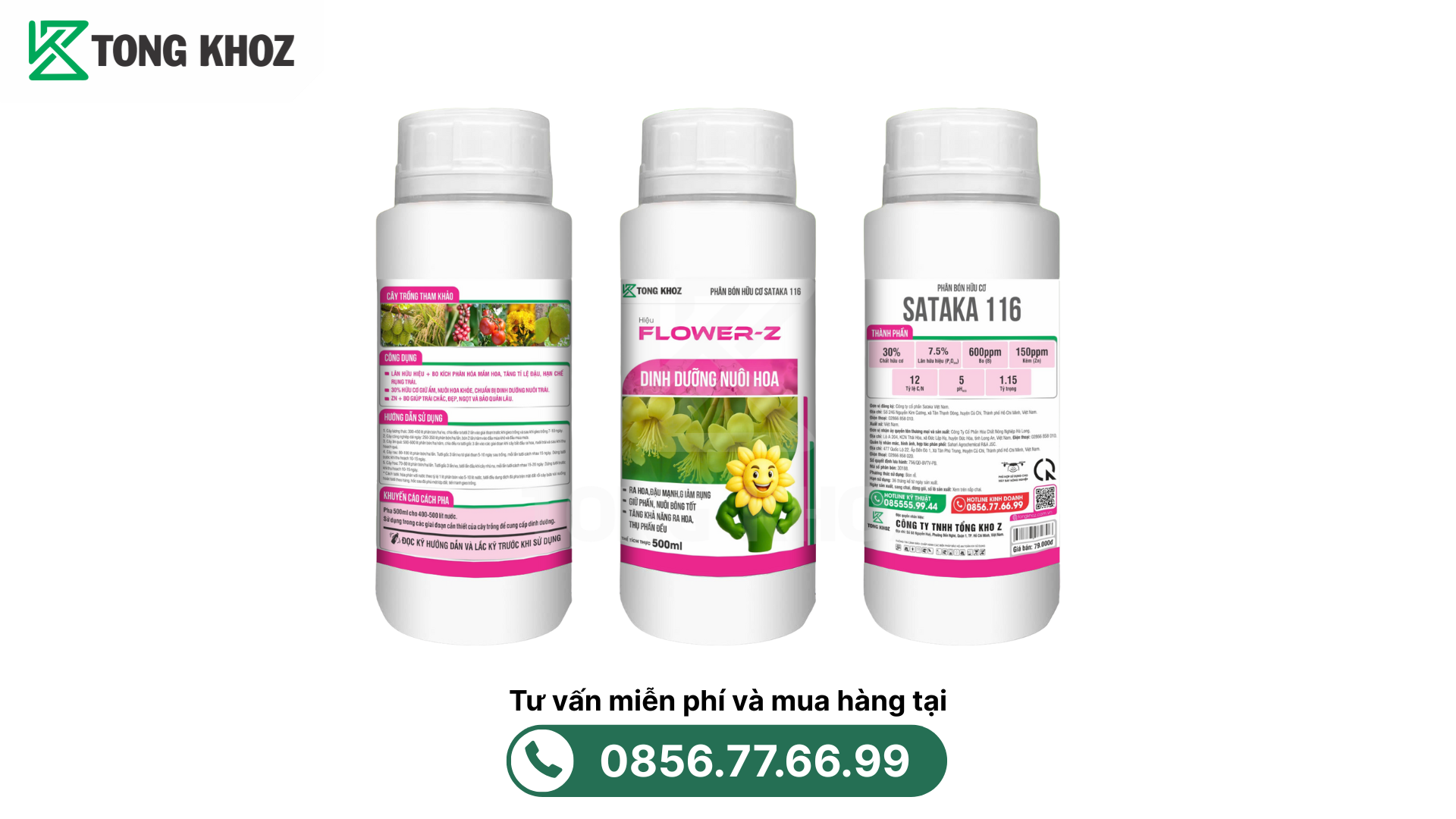 Phân bón hữu cơ SATAKA 116 – FLOWER-Z