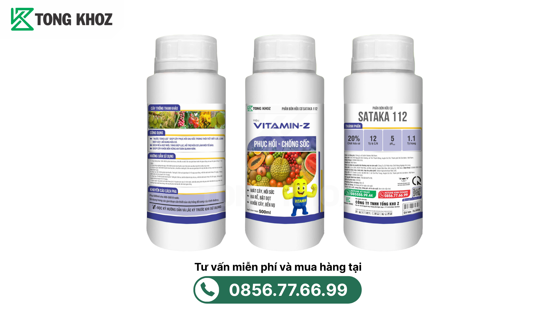 Tìm hiểu chung về Phân bón hữu cơ SATAKA 112 – VITAMIN-Z