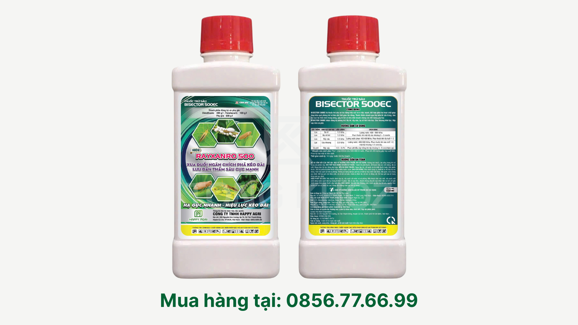 Thông tin thuốc trừ sâu RAYXANRO 500