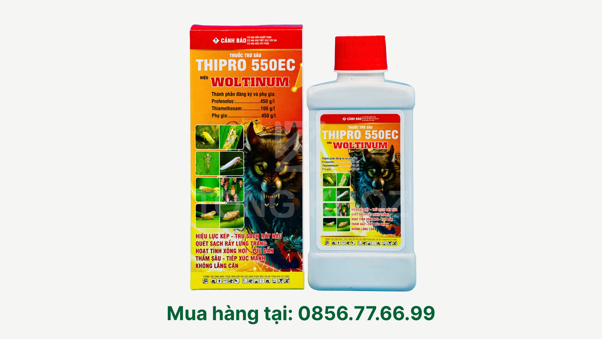Thông tin Thuốc trừ sâu THIPRO 550EC Hiệu WOLTINUM