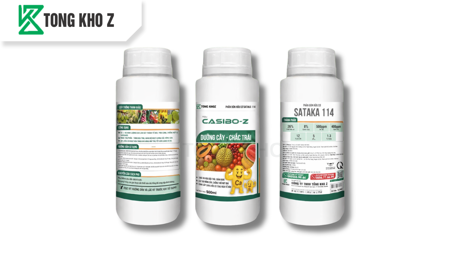 Phân bón tăng đậu trái CASIBO-Z