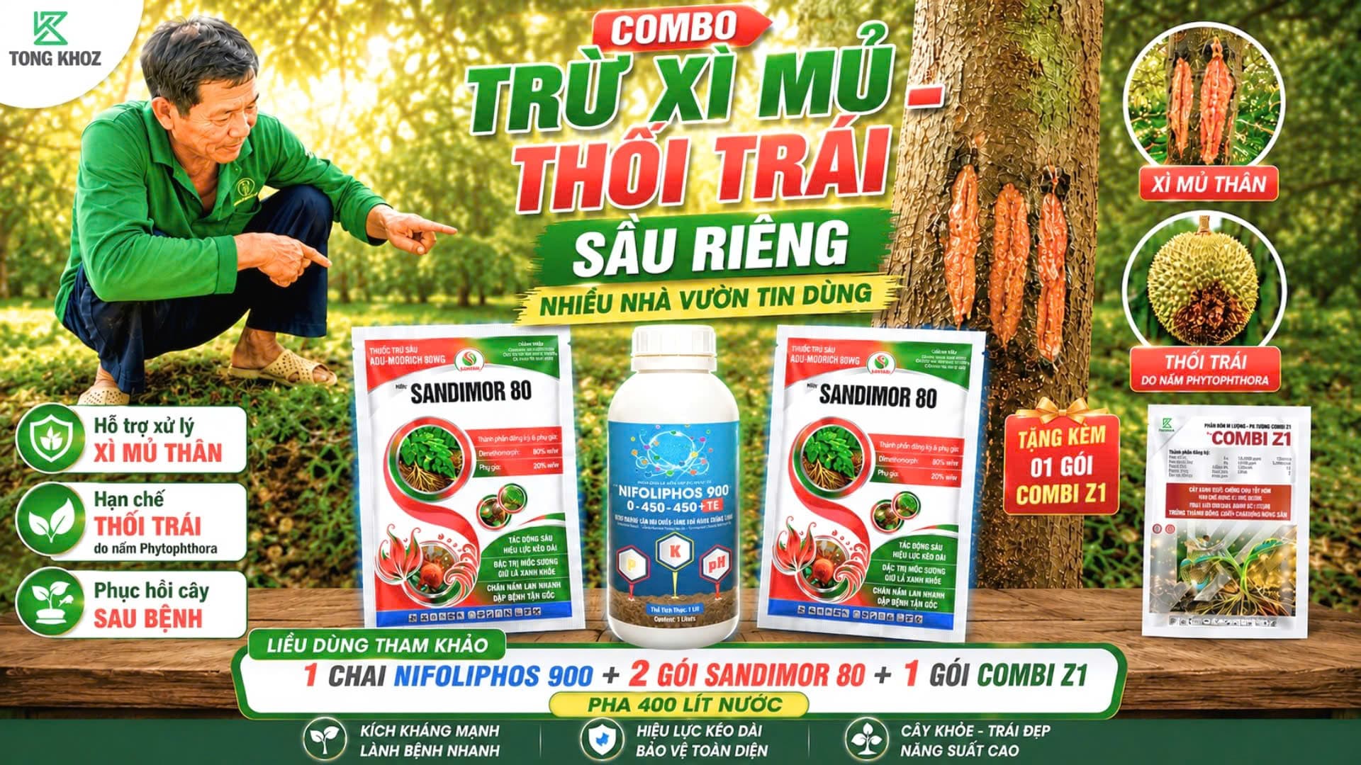 Combo Xì Mủ – Nứt Thân