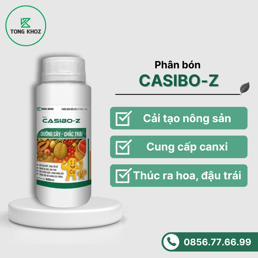 PHÂN BÓN HỮU CƠ SATAKA 114 – CASIBO-Z