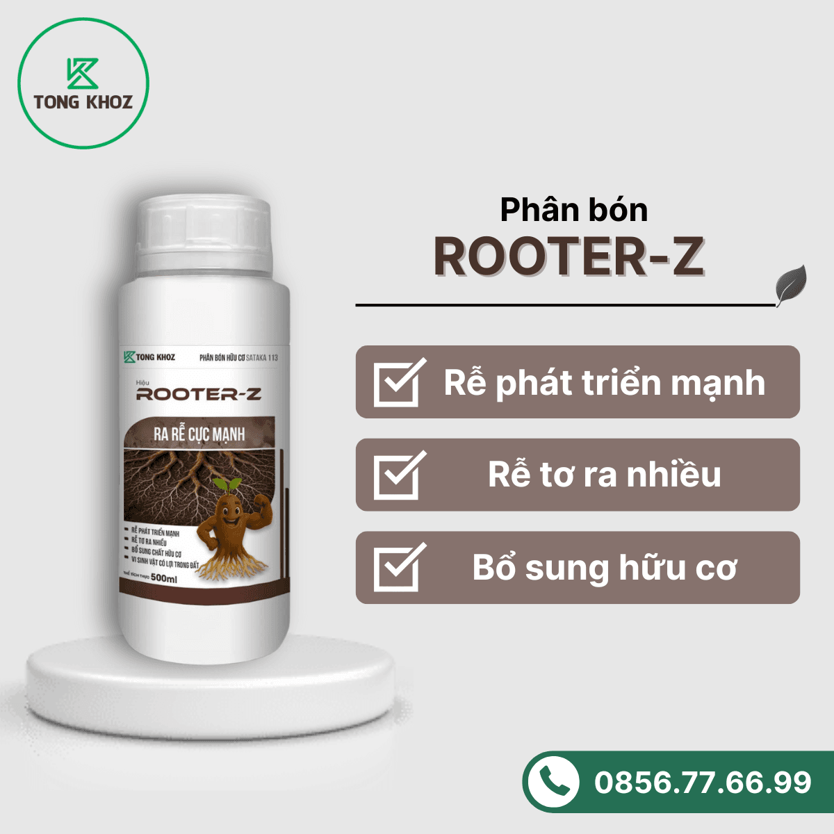 PHÂN BÓN HỮU CƠ SATAKA 113 – ROOTER-Z