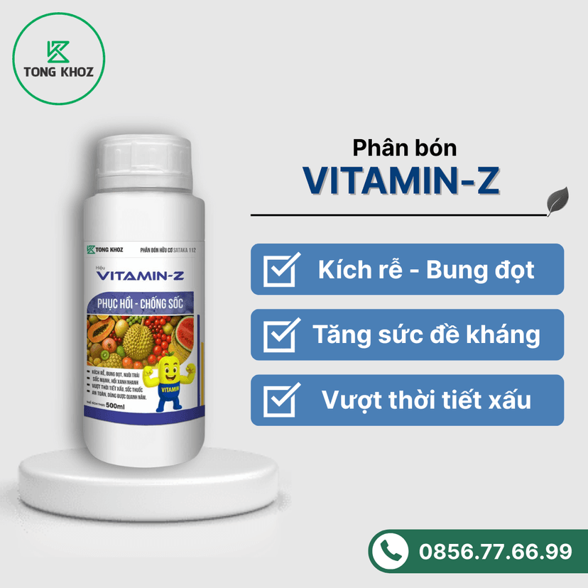 PHÂN BÓN HỮU CƠ SATAKA 112 – VITAMIN-Z
