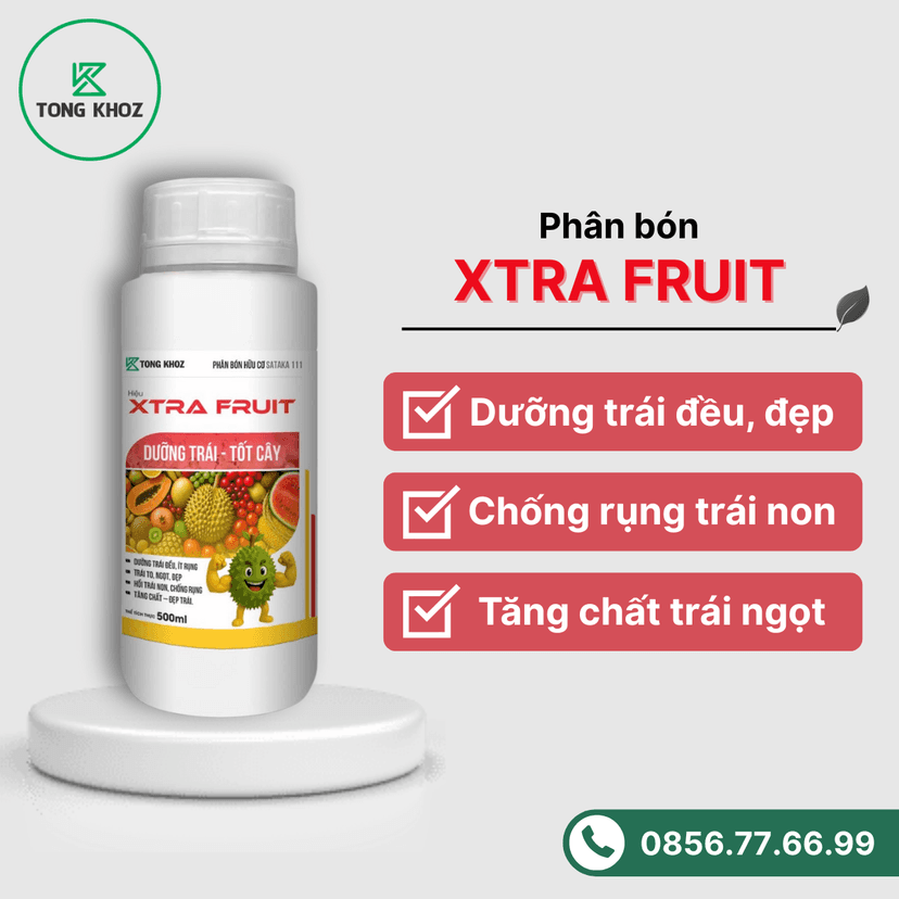 PHÂN BÓN HỮU CƠ SATAKA 111 – XTRA FRUIT