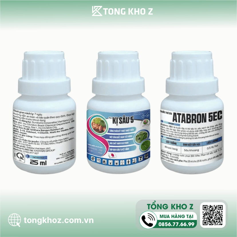 THUỐC TRỪ SÂU ATABRON 5EC HIỆU KỊ SÂU 5