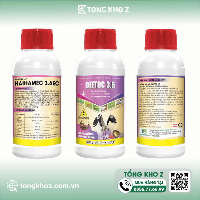 THUỐC TRỪ SÂU HAIHAMEC 3.6EC HIỆU DIETOC 3.6EC