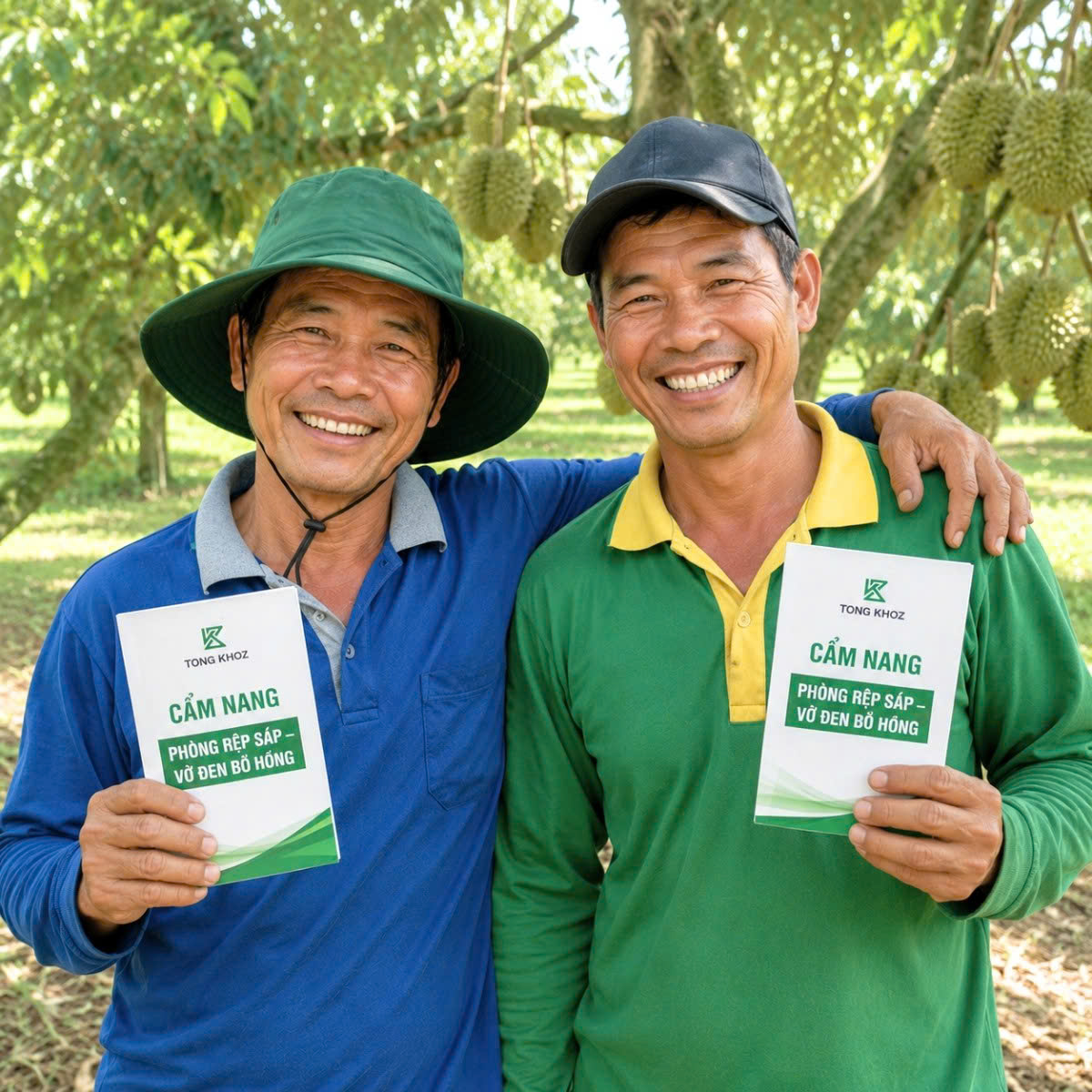 Nhà vườn sầu riêng nhận cẩm nang Tổng Kho Z