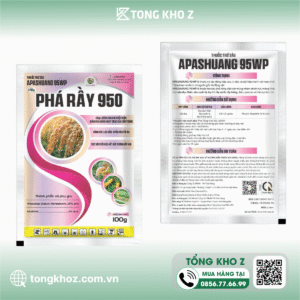 THUỐC TRỪ SÂU APASHUANG 95WP HIỆU PHÁ RẦY 950