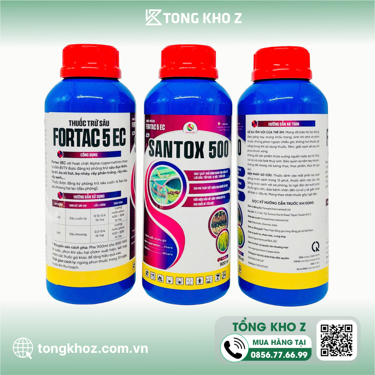 thuoc-tru-sau-fortac-5ec-hieu-santox-500 Thuốc trừ sâu FORTAC 5EC Hiệu SANTOX 500