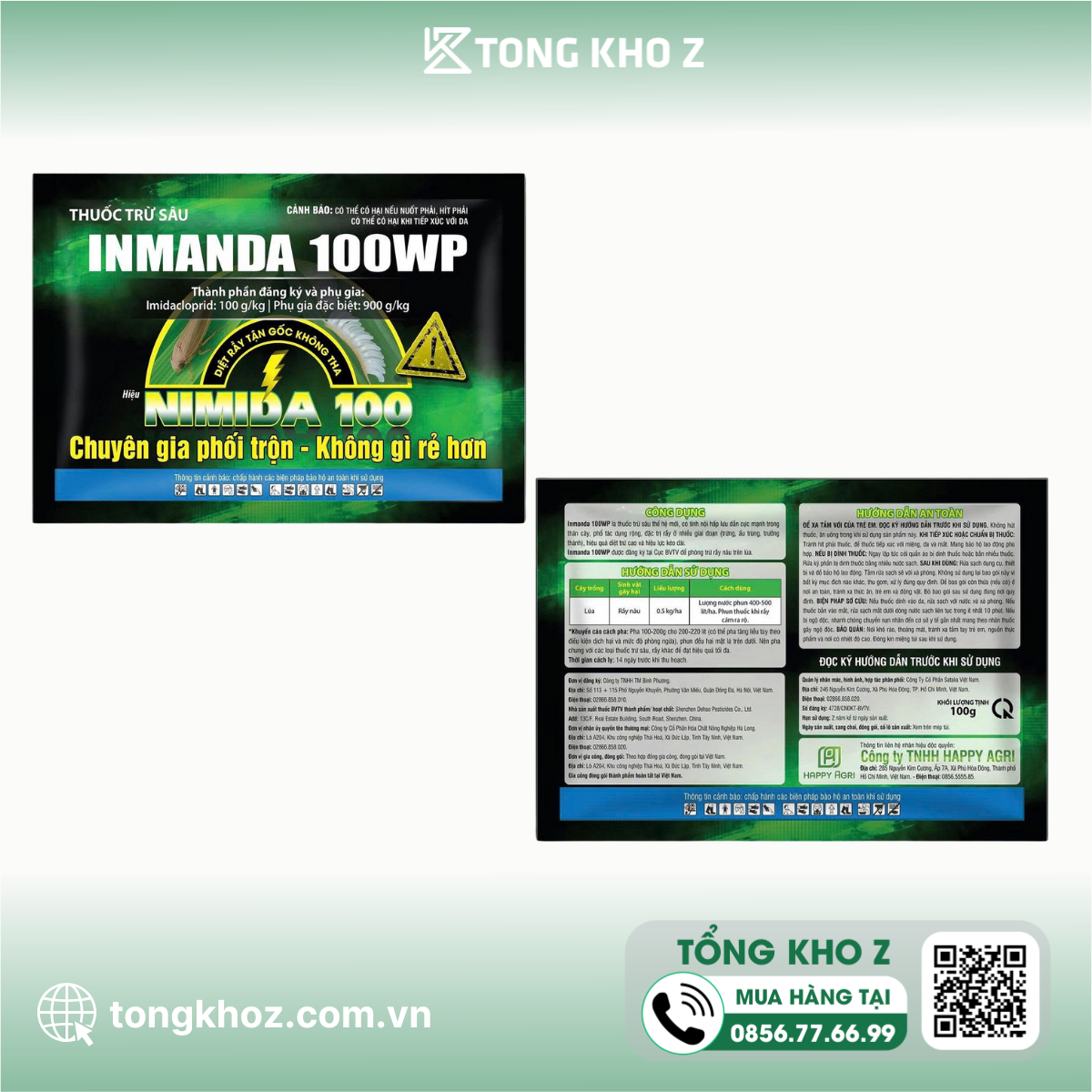 thuoc-tru-sau-inmanda-100wp-hieu-nimida-100 thuốc trừ sâu INMANDA 100WP Hiệu NIMIDA 100