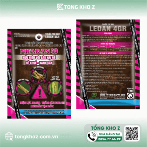 Thuốc trừ sâu LEDAN 4GR hệu NIFADAN 40