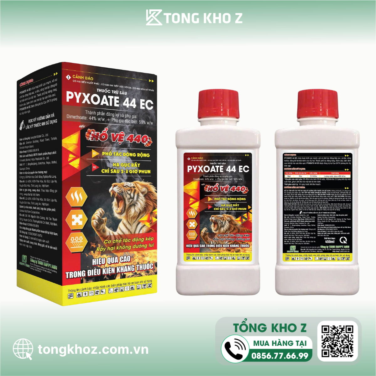 thuoc-tru-sau-pyxoate-44ec-hieu-ho-ve-440 Thuốc trừ sâu PYXOATE 44EC Hiệu HỔ VỆ 440