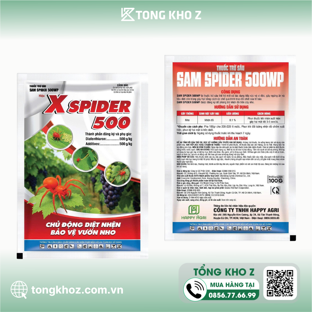 thuoc-tru-sau-sam-spider-500wp-hieu-x-spider-500-l Thuốc trừ sâu SAM SPIDER 500WP